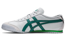 Onitsuka Tiger鬼冢虎 MEXICO 66 经典 低帮 运动休闲鞋 男女同款 绿灰 / Кроссовки Onitsuka Tiger MEXICO 66 1183A201-021