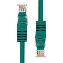 Кабели и разъемы для аудио- и видеотехники ProXtend 5UTP-003GR сетевой кабель Зеленый 0,3 m Cat5e U/UTP (UTP)