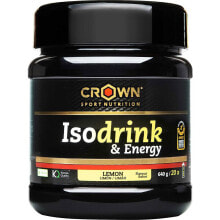 CROWN SPORT NUTRITION Energy Lemon Isotonic Drink Powder 640g