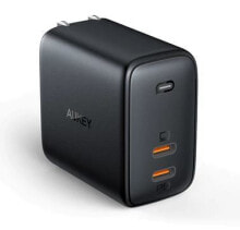 Зарядные устройства для смартфонов aUKEY PA-B4 зарядное устройство для мобильных устройств Для помещений Черный