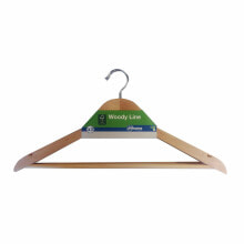 Hangers Mondex Suit Ecological Natural Wood 3 Units (43 x 22,5 cm)