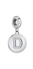 Мужские кулоны и подвески мужская подвеска стальная Morellato Steel pendant letter "D" Drops SCZ1157