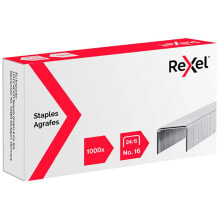 REXEL 24/6 x1000 Galvanized Staples