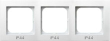 Фоторамки ospel AS triple frame for IP-44 connectors, white (RH-3G / 00)