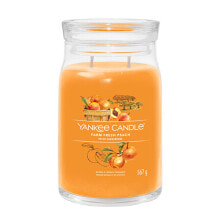 Aromatic candle Signature large glass Farm Fresh Peach 567 g
