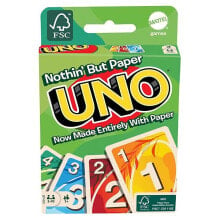 Настольные игры для компании mATTEL GAMES Uno Nothin But Paper Family Card Game