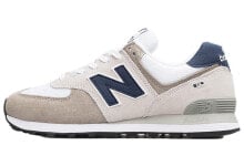 New Balance NB 574 ML 经典 休闲 低帮 跑步鞋 男女同款 灰蓝 D宽 / Кроссовки New Balance NB 574 ML D ML574EAG