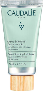 Tiefenreinigendes Gesichtspeeling mit Pflanzenmikrokügelchen und Traubenwasser - Caudalie Vinoclean Deep Cleansing Exfoliator