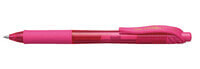 EnerGel X - Clip-on retractable pen - Pink - Pink - Plastic - 0.7 mm - Ambidextrous