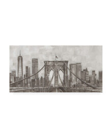 Trademark Global ethan Harper New York Panoramic Canvas Art - 19.5