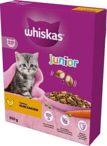 Whiskas WHISKAS Junior z kurczakiem 300g