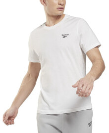 Белые мужские футболки и майки Reebok (Рибок)