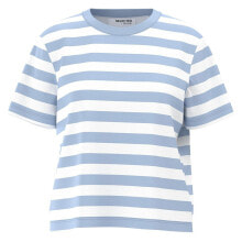 SELECTED Essential Striped Boxy Short Sleeve T-Shirt