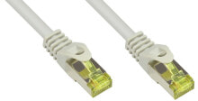 Кабели и разъемы для аудио- и видеотехники Alcasa 15m, Cat. 7, S/FTP сетевой кабель Cat7 S/FTP (S-STP) Серый 8070R-150