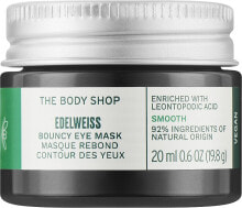 Maske für die Haut um die Augen - The Body Shop Edelweiss Bouncy Eye Mask