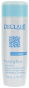 Mattierende und adstringierende Gesichtslotion - Declare Pure Balance Matifying & Astringent Toner