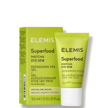 Elemis Superfood Matcha Eye Dew Освежающий и увлажняющий гель для кожи вокруг глаз 15 мл