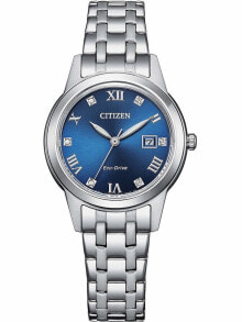 Мужские наручные часы с браслетом Мужские наручные часы с серебряным браслетом Citizen FE1240-81L Eco-Drive Elegance Damen 30mm 3ATM