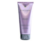 Rene Furterer Okara Silver Toning Shampoo Тонирующий шампунь против желтизны для седых и светлых волос 200 мл