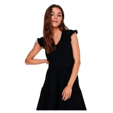 ONLY May Life Short Sleeve Frill Dress