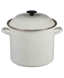 10 Quart Enamel on Steel Stock Pot with Lid