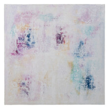 Canvas White Purple Abstract 120 x 3,5 x 120 cm