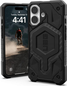 UAG UAG Monarch - obudowa ochronna do iPhone 16 (carbon fiber)