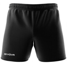 Мужские спортивные шорты Мужские шорты спортивные черные Givova Capo P018 0010