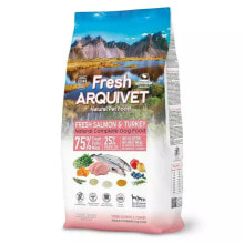 Купить сухие корма для собак Arquivet: Фураж Arquivet Salmon fresco con pavo Лососевый 2,5 kg