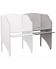 EMMA+OLIVER add-On Study Carrel Home School Furniture Desk