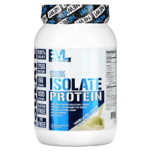 Сывороточный протеин eVLution Nutrition, 100% Isolate Protein, Vanilla Ice Cream, 1.6 lb (726 g)