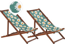 Sun beds and deck chairs