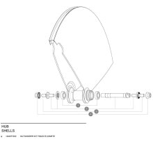 MAVIC Comete Track Nut And Washer Kit