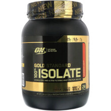 Optimum Nutrition, Gold Standard 100% Isolate, Rich Vanilla, 2.91 lbs (1.32 kg)