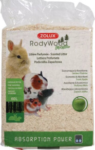 Zolux ZOLUX RodyWood Fresh ściółka trociny zapach jabłkowy 60 l