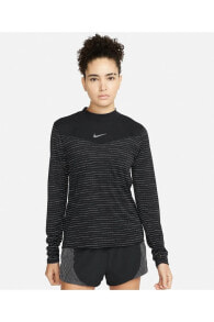 Dri-fit Run Division Running Koşu Uzun Kollu Kadın Siyah T-shirt Dd6821-010