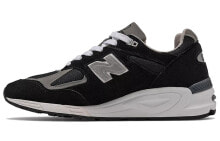 New Balance NB 990 V2 复古 低帮 跑步鞋 男女同款 黑色 美产 / Кроссовки New Balance NB M990BL2