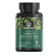 Витаминно-минеральные комплексы PlantFusion Vegan Complete Men's One Daily Растительный витаминно-минеральный комплекс для мужчин 60 веганских таблеток
