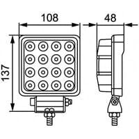 Hella 1GA 357 106-022 - LED - 12 - 24 V - Germany