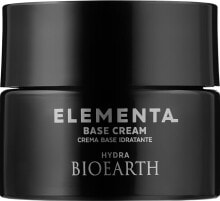 Feuchtigkeitsspendende Gesichtscreme mit Olivenöl - Bioearth Elementa Base Cream Hydra