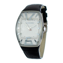 Мужские наручные часы с ремешком Мужские наручные часы с черным кожаным ремешком Chronotech CT7019M-06 ( 40 mm)