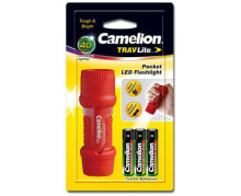 Camelion HP7011-3R03PBP Ручной фонарик Красный LED 30200028