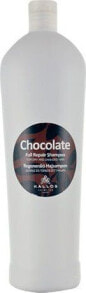 Kallos Chocolate Full Repair Shampoo Восстанавливающий шоколадных шампунь для сухих и поврежденных волос 1000 мл