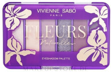 Lidschatten-Palette - Vivienne Sabo Fleurs Naturelles Eyeshadow Palette