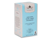 PREMIUM TEA, ORGANIC EARL GREY SUPREME BLACK TEA, INDIVIDUALLY WRAPPED TEA BAGS,