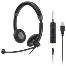 Headphones with Microphone Epos 1000635 Black Bluetooth