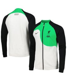 Nike men's White Liverpool 2023/24 Academy Pro Anthem Raglan Performance Full-Zip Jacket