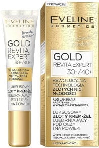 Revitalisierende Creme für die Augenpartie 30+/40+ - Eveline Gold Revita Expert 30+/40+