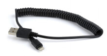 Кабели для зарядки, компьютерные разъемы и переходники gembird CC-LMAM-1.5M кабель с разъемами Lightning 1,5 m Черный
