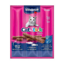 VITAKRAFT CatStick Classic Cod and saithe cat treat 18g